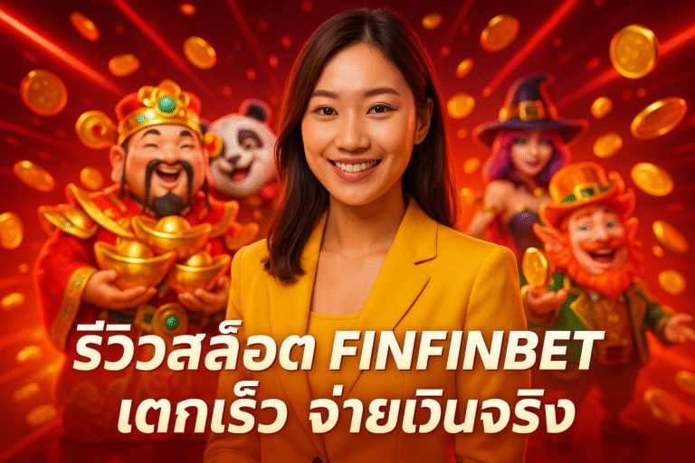 รีวิวสล็อต FINFINBET แตกเร็ว จ่ายเงินจริง