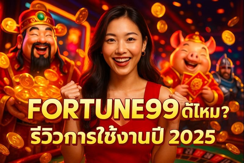 FORTUNE99 ดีไหม? รีวิวการใช้งานปี 2025